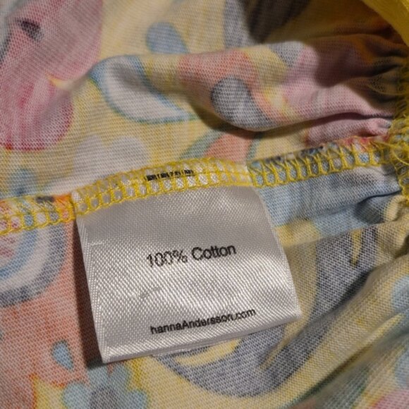 Hanna Andersson girls size 100 or 4 floral twirly skirt with modesty shorts guc - Picture 7 of 7